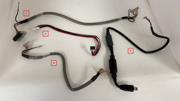 Cable set for MP377